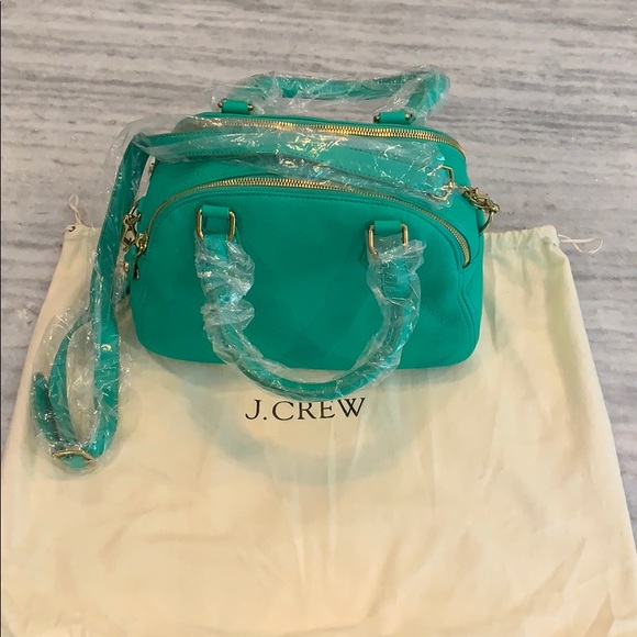 J. Crew Handbags - NEW J.Crew Biennial Medium Pebbled Leather Satchel